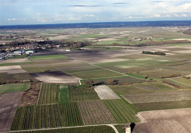 La campagne vers le Moulin