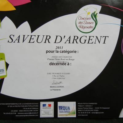 Saveur d'argent pour notre 